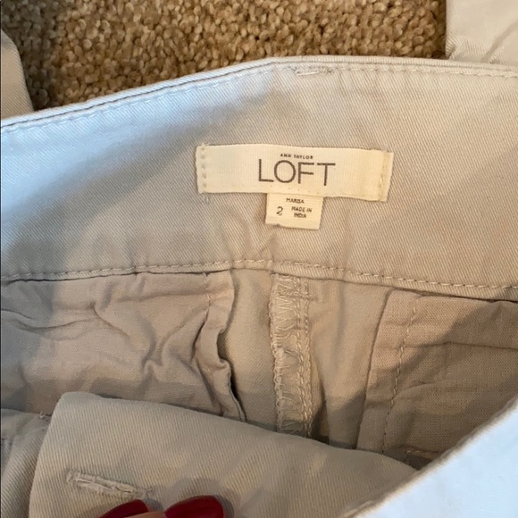 Khaki LOFT pants - Picture 2 of 2
